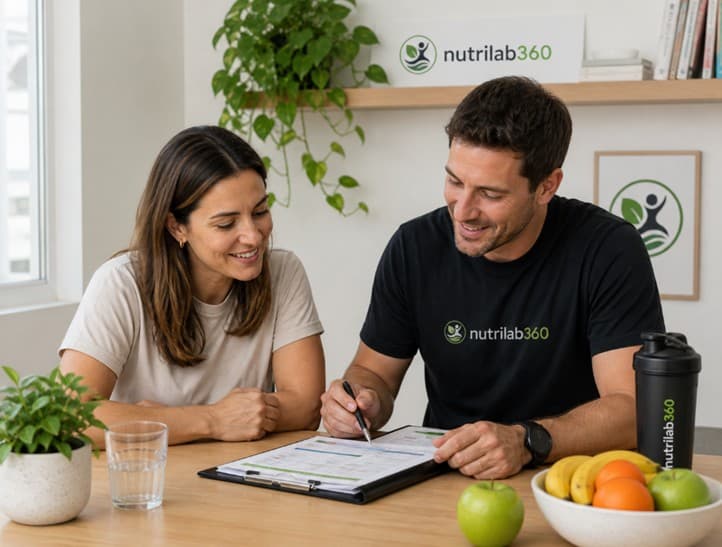 Equipo de NutriLab360 acompañando una consulta personalizada